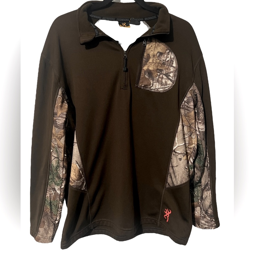 Browning Quarter Zip Base Layer shirt